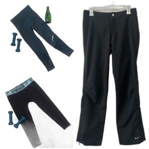 Lot 3 Size S Grey Gymshark XS Teal Victoria Secret S Black Nike Track Pant